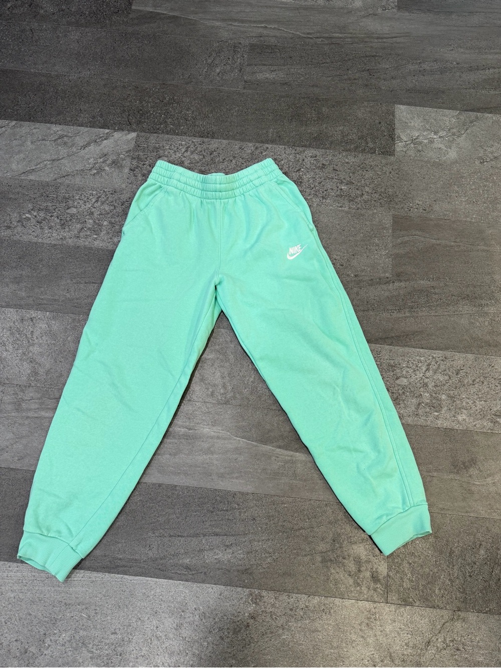 Nike Kids Mint Green Jogger Sweatpants